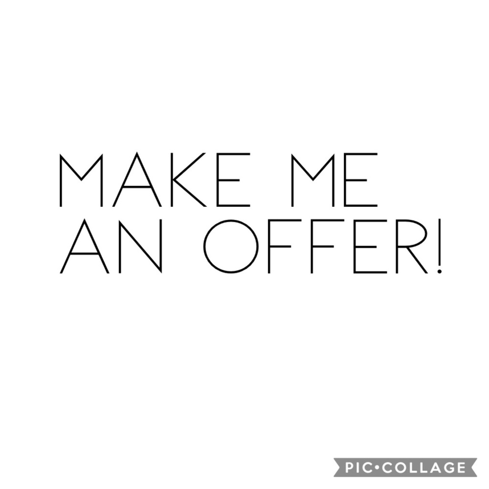 Open to offers :)